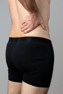 Man with a backache