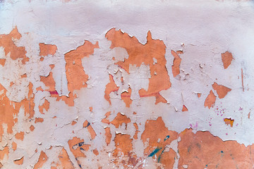 Old concrete wall fragment