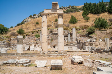 Obraz premium Views of Ephesus. This city was in ancient times a locality of Asian Minor, today Turkey.