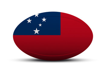Fototapeta premium RUGBY BALL - SAMOA