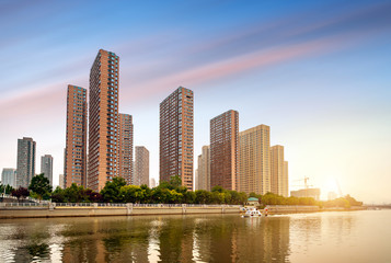 Tianjin Cityscape, China