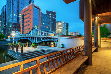 China Ningbo Cityscape