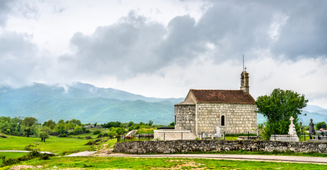 Stedim Church near Niksic in Montenegro