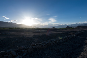 Sunset at Stakna Monastery, Leh Ladakh