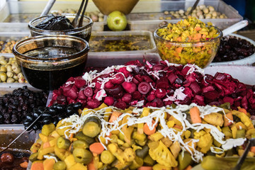 Middle Eastern vegetable pickles