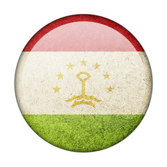 Tajikistan button flag - 287579167