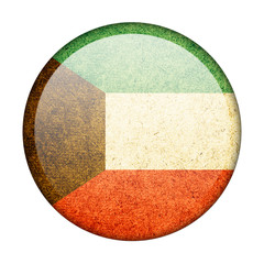 Kuwait button flag - 287579343