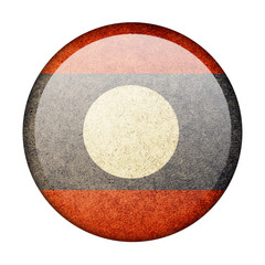 Laos button flag - 287579386