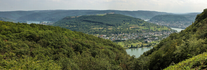 Vier Seen Blick, Rheinschleife bei Boppard