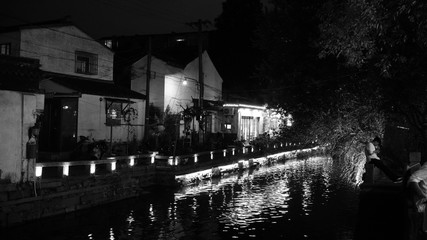 Fototapeta premium Suzhou river City