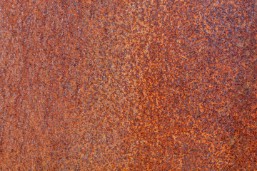 Reddish Old Weathered Rusty Corrugated Metal Texture