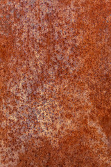 Reddish Old Weathered Rusty Corrugated Metal Texture