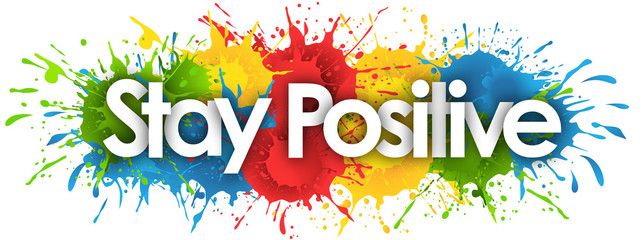 Stay Positive in splash’s background