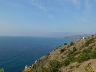 Fototapeta na wymiar coast of mediterranean sea