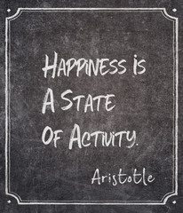 state of activity Aristotle