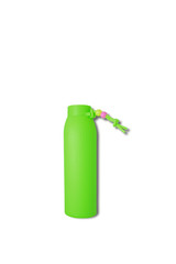 the  portable plastic water bottle on white background isolated