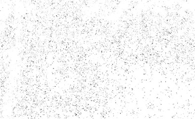 Aged wall texture. Grainy messy overlay of empty, aging, scratched wall. Grunge rough dirty background. Vector Illustration. Black isolated on white background. EPS10.