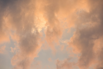 Fototapeta premium Colorful cloud and sky background