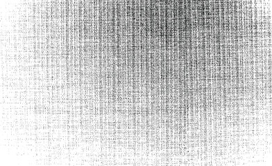 Vector fabric texture. Distressed texture of weaving fabric. Grunge background. Abstract halftone vector illustration. Overlay to create interesting effect and depth. Black isolated on white. EPS10.