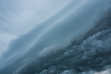 Naklejka na ściany i meble Storm cloud background
