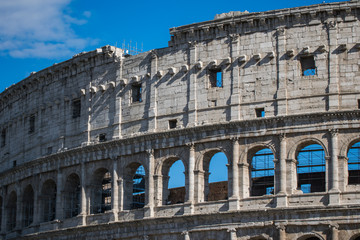 Obraz premium Close up view of Colosseum, Rome, Italy