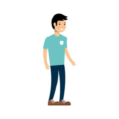 Isolated avatar man vector design