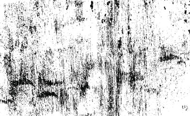 Aged wall texture. Grainy messy overlay of empty, aging, scratched wall. Grunge rough dirty background. Vector Illustration. Black isolated on white background. EPS10.