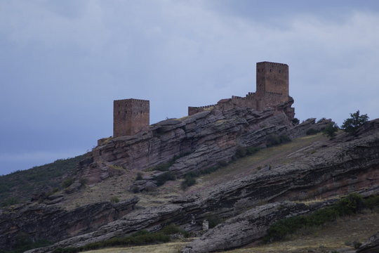 castilo de zafra hombrados guadalajara castilla la mancha espa&ntilde;a