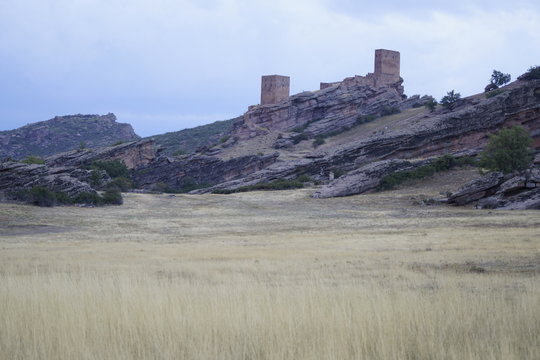 castilo de zafra hombrados guadalajara castilla la mancha espa&ntilde;a