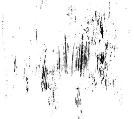 Aged wall texture. Grainy messy overlay of empty, aging, scratched wall. Grunge rough dirty background. Vector Illustration. Black isolated on white background. EPS10.