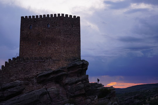 castilo de zafra hombrados guadalajara castilla la mancha espa&ntilde;a