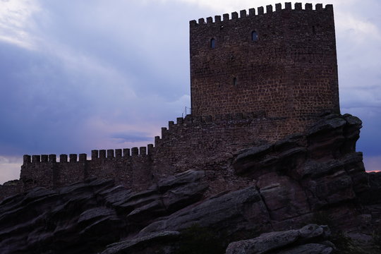 castilo de zafra hombrados guadalajara castilla la mancha espa&ntilde;a