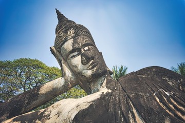 Vientiane Laos: Buddha Park (Xieng Khuan)  Sculpture Park puremiamu develop