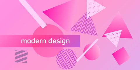 Geometric abstract background.