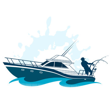 Download 52 328 Best Fishing Boat Vector Images Stock Photos Vectors Adobe Stock