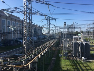electric power station