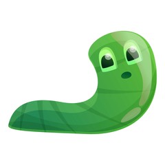 Mutant germ icon. Cartoon of mutant germ vector icon for web design isolated on white background