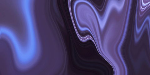 Illustration of liquid acrylic resin. Divorces and smooth lines of paint, colors. Pearl modulations. Abstraction of acrylic, epoxy, neon background, halftones. Fluid art.