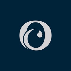 Letter O C icon logo design vector template.creative initial C O symbol inspiration