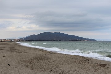beach and sea