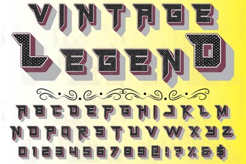 abc Font alphabet Script Typeface handcrafted handwritten vector label design old style.Shadow Effect.vintage Hand Drawn.Retro Typography.Vector Illustration.legend