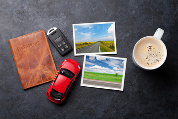 Travel journey concept