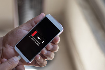 connecting cell phone with low battery