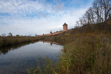 Fototapeta premium castle on the river