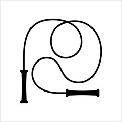 Jump Rope Icon, Jumping Sport Rope