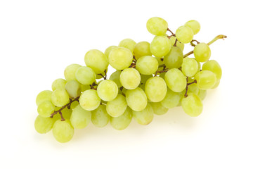 Sweet ripe Green grape branch