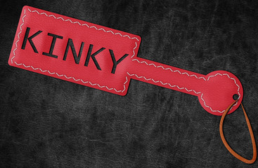 Kinky Paddle BDSM leather