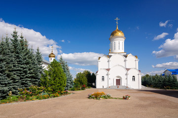 Cathedral of the Trinity of the assumption zilantov convent, Kazan, Russia.