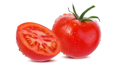 tomato isolated on white background