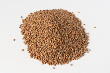 Buckwheat. Buckwheat drawing. Buckwheat background.